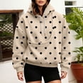 thumbnail image 6 of Unisex Oversized Fit Cat Hoodie with Pouch Pet Hoodies Kangaroo Pocket Dog Pullover Sweatshirt, 6 of 8