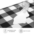 thumbnail image 5 of Kitchen Mat Cushioned 1/2 Inch Thick Anti Fatigue Kitchen Rug Black and White Kitchen Floor Mat Non-Skid & Waterproof Kitchen Rug Comfort Standing Desk Mat for Home Office Sink 17.3"x39", 5 of 7