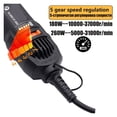 thumbnail image 3 of Mini Graveur Électrique Outil Rotatif Machine de Polissage 180W Outil de Puissance Graveur à Vitesse Variable avec Accessoires, Compact et Léger Portable, 3 of 7
