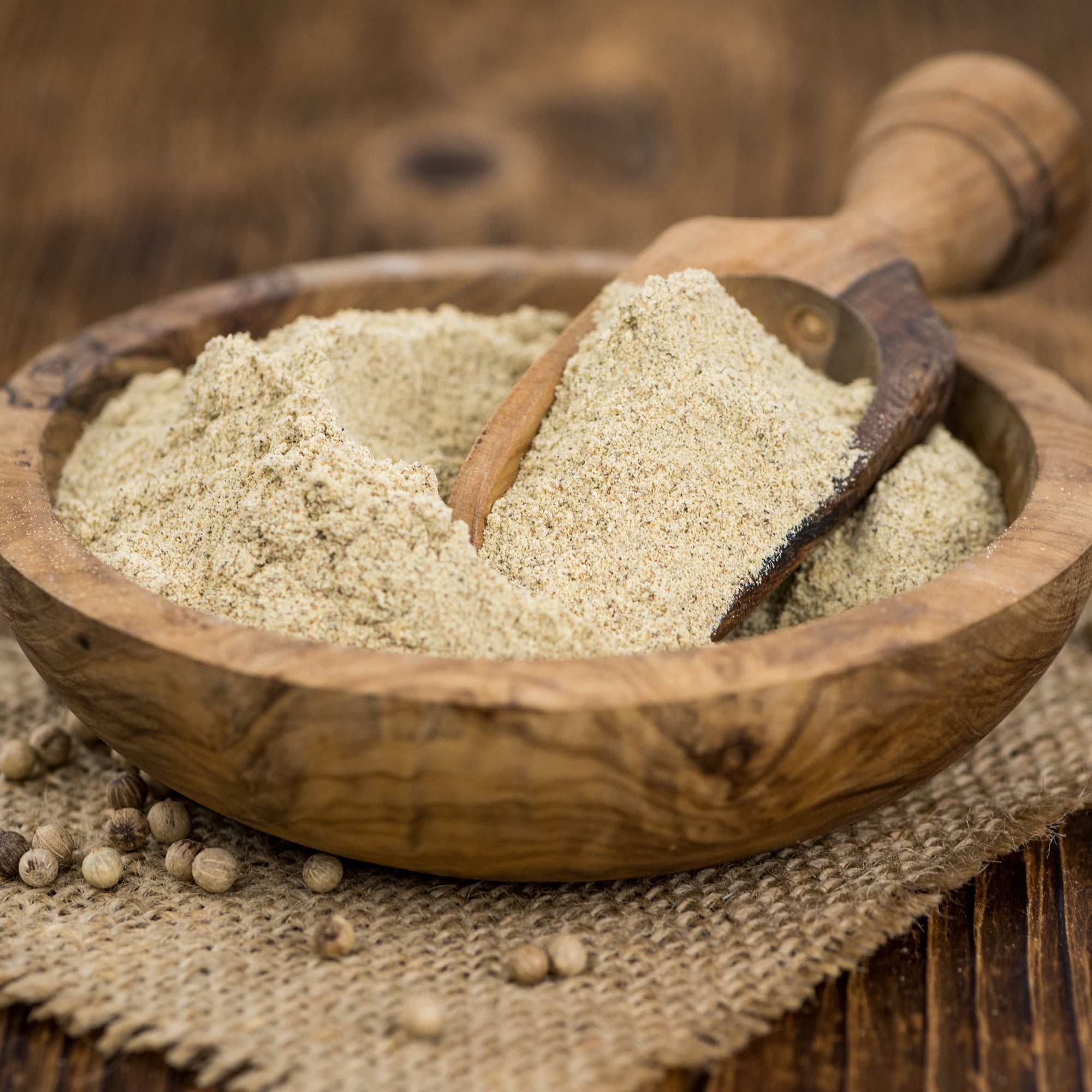 The Spice Lab Ground White Pepper - Kosher Gluten-Free Non-GMO All Natural Spice - 1 lb Resealable Bag - 5194
