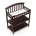 Graco Infant Wood Changing Table with Changing Pad, Espresso