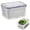 Blue, variant on 4 In 1 Food Storage Container, Fruit Saver Storage Containers for Fridge, Stackable Fruit Berry Containers with Lid & Removable Colander, Long-Term Freshness, Dishwasher Safe