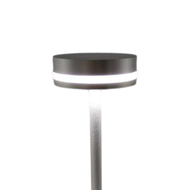 Lámpara de escritorio LED moderna Atmósfera Lámparas de mesa Luces nocturnas inalámbricas (Plata)