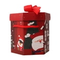 thumbnail image 1 of Caja de regalo de Navidad Strade Fareast Limited contenedor de dulces 10 cm x 5,6 cm x 10,9 cm, 1 of 8
