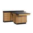 thumbnail image 1 of Diversified Woodcrafts 2844KF Perimeter Workstation with 4 Drawers and Flat Top, 1 of 2