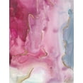 thumbnail image 2 of Combs, Joyce 20x24 Gold Ornate Wood Framed with Double Matting Museum Art Print Titled - Magenta Dream I, 2 of 4