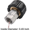 thumbnail image 1 of Pressure Washer Adapter, M22 to 1/4 Inch NPT Fitting, 5000 PSI, 1 of 2