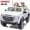 White, variant on Sunnyfree Licensed GMC 24 Volt Ride on Toys for Big Kids, 4WD/2WD Switchable Power Car wheels with Remote, Bluetooth, Fold Down Tailgate, Rear Storage, Red