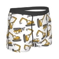 thumbnail image 4 of Uemuo Funny Excavator Pattern Men's Boxer Briefs,Trunk Anti-Chafing,Comfortable, Durable, and Stylish Underwear-, 4 of 9
