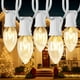 thumbnail image 1 of Guirnalda de luces navideñas Minetom C9, 15 m, vintage, 50 y 2 bombillas, 1 of 7