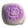 thumbnail image 2 of FufuCrick Cow Bread Squishy Office Accessory Squishy Tactile Sensory Gadget Desk Ornament Decor for Adult Workspace and Relaxation, Purple, 2 of 7