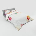 thumbnail image 2 of Ambesonne Cartoon Bedding Set 4 Pcs, Abstract Japanese Art, Queen, Multicolor, 2 of 2