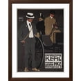 thumbnail image 3 of Art.com Fashion 011 Giclee Print by Vintage Lavoie, Brown Frame Wall Art, 32" x 40", 3 of 4