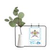 thumbnail image 1 of Kite Chinese Culture Traditional Pattern Transparent Glass Hanging Vases Decoration Bottle, 1 of 2