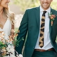 thumbnail image 5 of Cartoon Cheetah Tie&nbsp;– Cute Animal Print, Skinny Necktie for Casual & Fun Events, 5 of 6