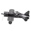 thumbnail image 3 of Strong Simulation Effect Unique Biplane Model, Delicate Handmade Crafts Iron Airplane Model, For Living Room TV Cabinet, 3 of 8