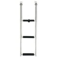 thumbnail image 2 of vidaXL Boat Ladder Non-Slip Boat Ladder Pontoon Ladder 2-step Stainless Steel, 2 of 16