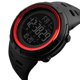 thumbnail image 2 of reloj deportivo digital Reloj Para Hombre, Cronómetro Impermeable - Rojo rojo Fanmusic reloj deportivo digital, 2 of 6