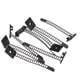 thumbnail image 2 of Clips de Cable Autoadhesivos Ajustables Negros de 91x8mm Organizador de Cables para Cableado Eléctrico Paquete de 25, 2 of 5