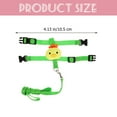 thumbnail image 2 of 1 set of Rabbit Harness and Leash Adjustable Bunny Harness Leash for Walking Running, 2 of 8