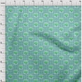 thumbnail image 3 of oneOone Viscose Chiffon Fabric Check|Leaves & Rose Floral Print Fabric BTY 42 Inches Wide, 3 of 4