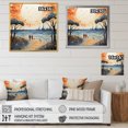 thumbnail image 4 of Designart "Couple Retrait Beach Loving" Nautical & Beach Wall Decor, 4 of 5