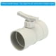 thumbnail image 3 of Uxcell 2.5" HVAC Duct Manual Volume Damper, PP Adjustment Flame Retardant Airflow Backdraft Damper Control Beige, 3 of 5