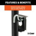 thumbnail image 3 of CURT Bracket Mount Swivel Jack, 3 of 4