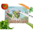 thumbnail image 2 of Caroline's Treasures Fawn Pug Spring Glass Cutting Board Large, 2 of 2