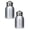 A562 Silver 5.1x3.0" 2Pack, variant on 2Pcs Mini Water Bottle Small Water Bottle 300Ml Stainless Steel Small Flask Vacuum Insulated Thermal Cup Leak Proof Portable Mini With Hook Green Glass&Bottle