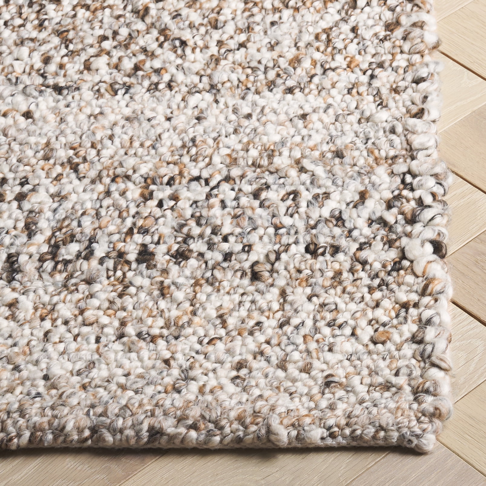 SAFAVIEH Renewal Holden Solid Runner Rug, Natural/Gray, 2'3" x 8'