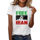 thumbnail image 4 of Tops de Cuello Alto para las Mujeres de la Carta de la Moda Impresa Blusas de Manga Corta, Camisas Casuales Suaves con Cuello Triple 弹性 Ajuste, Camiseta de Suéter de Uso Diario, 4 of 5
