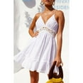 thumbnail image 2 of Women's Summer Sleeveless Dress Bohemia Backless Beach Short Dresses, 2 of 4
