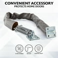 thumbnail image 6 of Door Chain Crash Heavy Duty Storm Wind Stop Perfect for Keeping Your Door from Swinging Open and Damaging Itself - by Ram Pro, 6 of 7