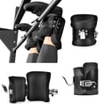 thumbnail image 1 of 1 Pair Inversion Gravity Boots Hanging Pull Up Boots with Comfortable Foam Padding and Safe Locking Clips, 1 of 8