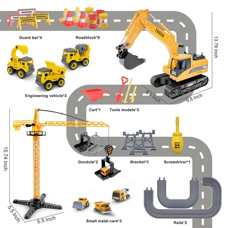 Black + Decker Constructor Crane Set - Toy Building Sets