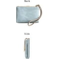 thumbnail image 4 of Womens Wallet Rfid Small Bifold Wallet,Ladies Zipper Card Cluth Coin Purse Wristlet (Purple), 4 of 4