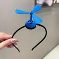 thumbnail image 4 of Weflink 10Pcs Lovely Windmill Hairband For Girls Boys Soft Headdress Safe Headwear Multiple Color Option Propeller Shape, 4 of 10