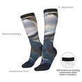 thumbnail image 4 of Fotbe Mountain White Dragon Calcetas Divertidas Estampadas para Hombre y Mujer, Calcetas de Algodón hasta la Rodilla para Caminar, Correr, Enfermería y Embarazo, 4 of 6