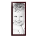thumbnail image 2 of ArtToFrames 13" x 33" Mahogany Picture Frame, 13x33 inch Brown MDF Poster Frame (WOM-3978),  Pack, 2 of 8