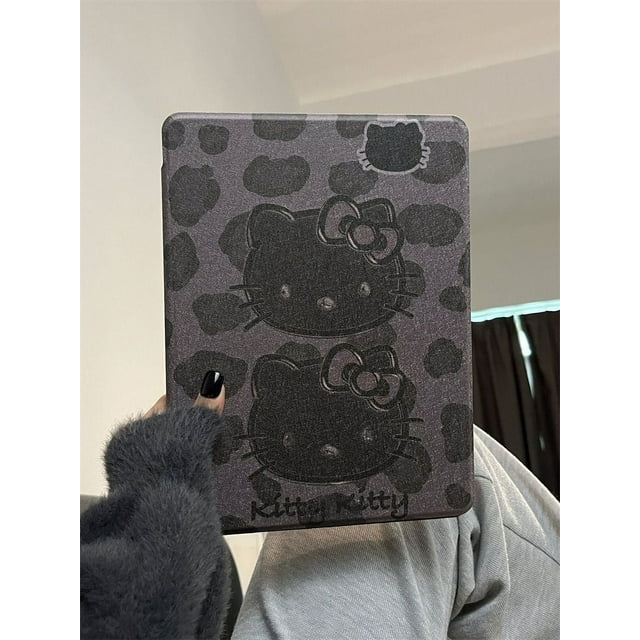 Cartoon Sanrio Hello Kitty iPad Case For iPad 2022 Pro 11 12.9 Air 5 4 10.9 8th 9th 10th Gen Mini 4 5 6 Rotation Acrylic Cover Gift Festivals