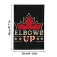 thumbnail image 3 of Fasiaou Canadian Garden Flags for Outside Small Patriotic Canada 12x18 Double Sided Yard Flags 4th of July Independence Day Outdoor Decor (Canada), 3 of 8
