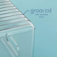 thumbnail image 4 of Plastic Food Storage 2 Pack Clear Container Bin with Handles for Organizing Kitchen, Pantry, Refrigerator, Freezer, Pantry, Cabinet, Closet, Bathroom. 10”x6”x5”, 4 of 5