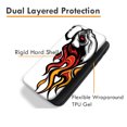 thumbnail image 4 of Mundaze Abstract White Elephant Double Layer Case w/Glass Screen Protector For Apple iPhone X/XS, 4 of 5