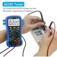 thumbnail image 4 of BTMETER BT-39C True RMS Multimeter, Auto Range Digital Avometer 6000 Counts Accurate Measures AC/DC Amps, Volts, Ohms, Capacitance,Frequency with Auto Backlight, NCV Temp Test, 4 of 4