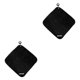 thumbnail image 1 of Toalla de golf de microfibra Naiovety 30x30 cm 2piezas Negro, 1 of 1