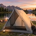 thumbnail image 2 of Biotree Instant Pop Up 2-3 Person Camping Tent with Rainfly and Carry Bag for Hiking Backpacking, Gray, 2 of 10