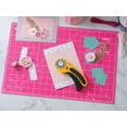 thumbnail image 3 of OLFA Splash Gridded Cutting Mat 12"X18"-Fairy Floss Pink, 3 of 4