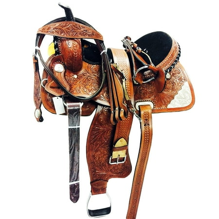 Leather Jumping Saddle - M1- 15