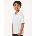 thumbnail image 2 of AllPro 41800Y Pro-Lock Youth Performance Polo-White-XS, 2 of 6